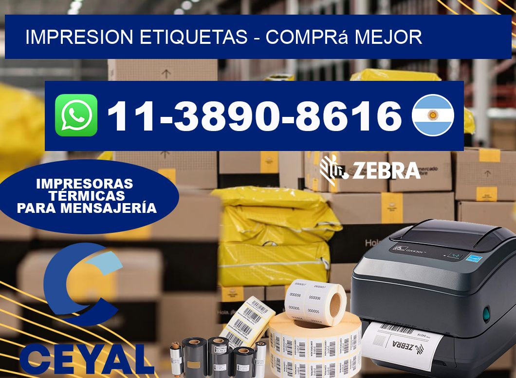 IMPRESION ETIQUETAS – Comprá mejor