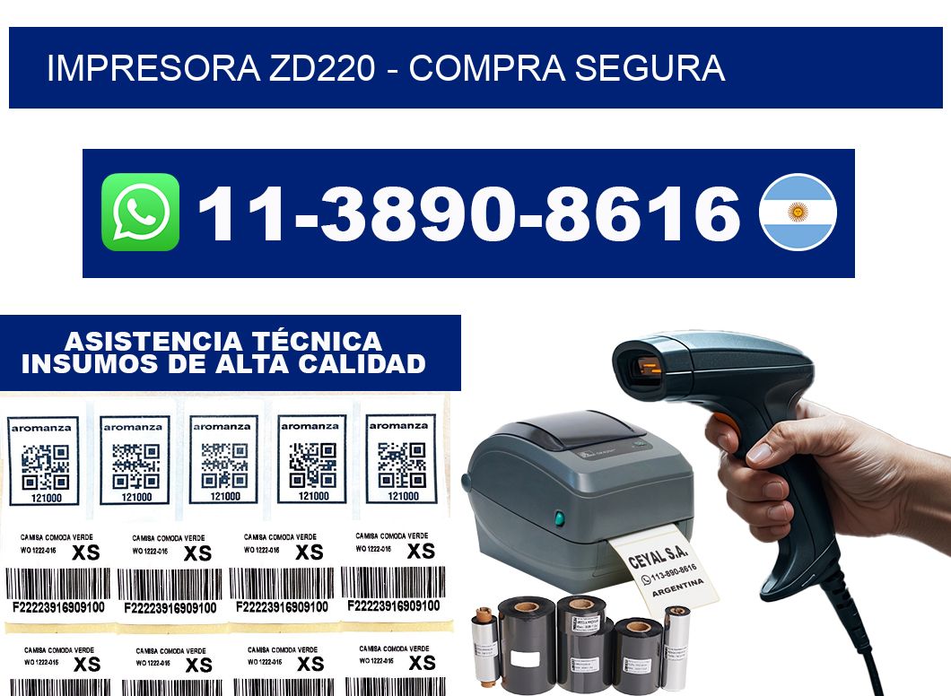 IMPRESORA ZD220 - Compra segura