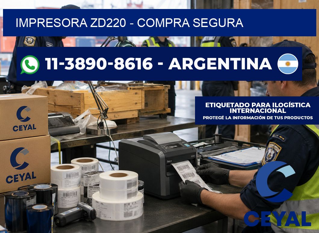 IMPRESORA ZD220 – Compra segura
