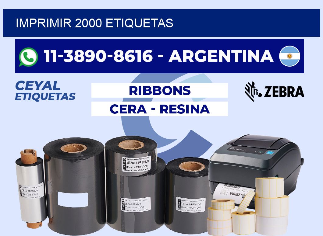 IMPRIMIR 2000 ETIQUETAS