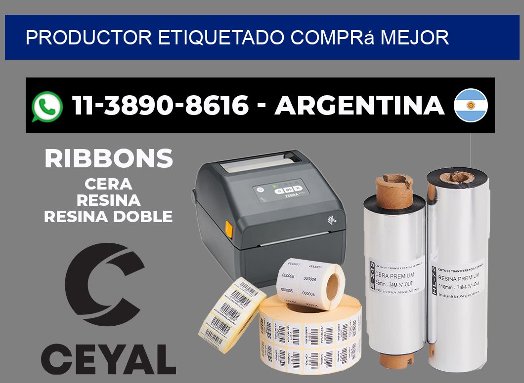 PRODUCTOR ETIQUETADO Comprá mejor