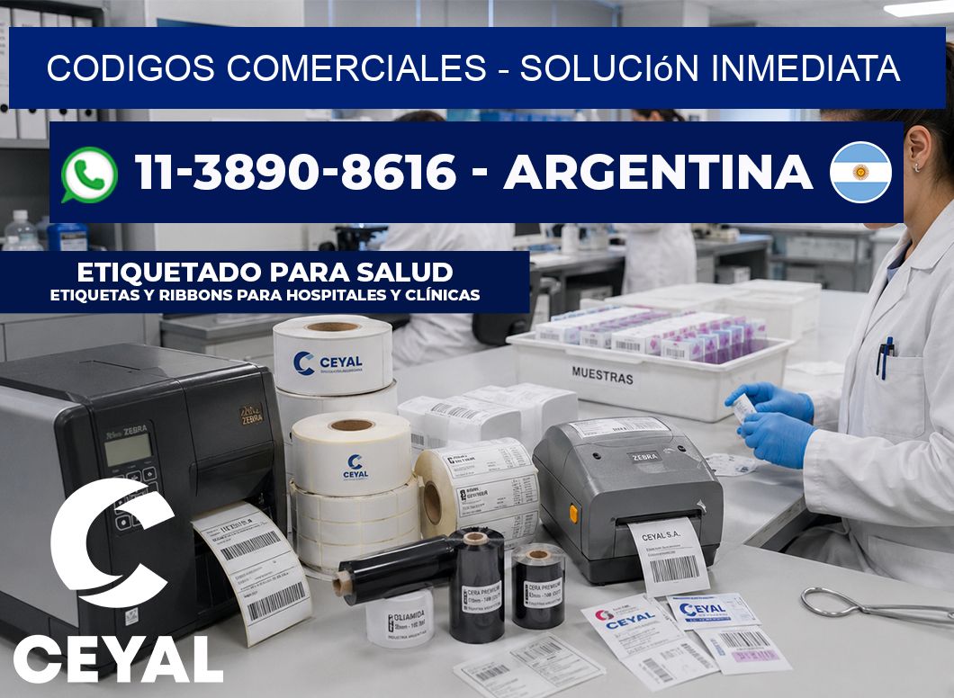 Codigos comerciales - Solución inmediata