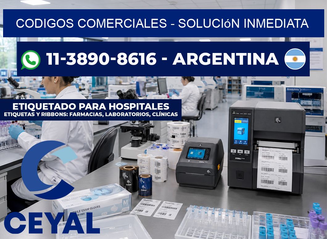 Codigos comerciales - Solución inmediata