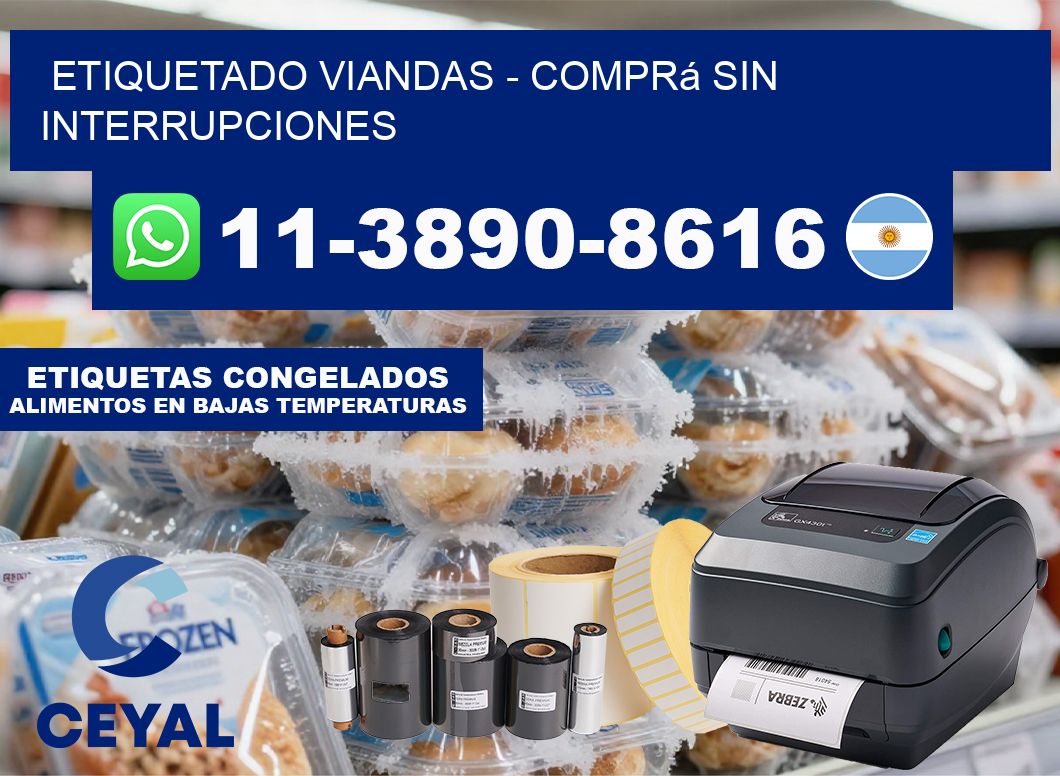 Etiquetado viandas – Comprá sin interrupciones