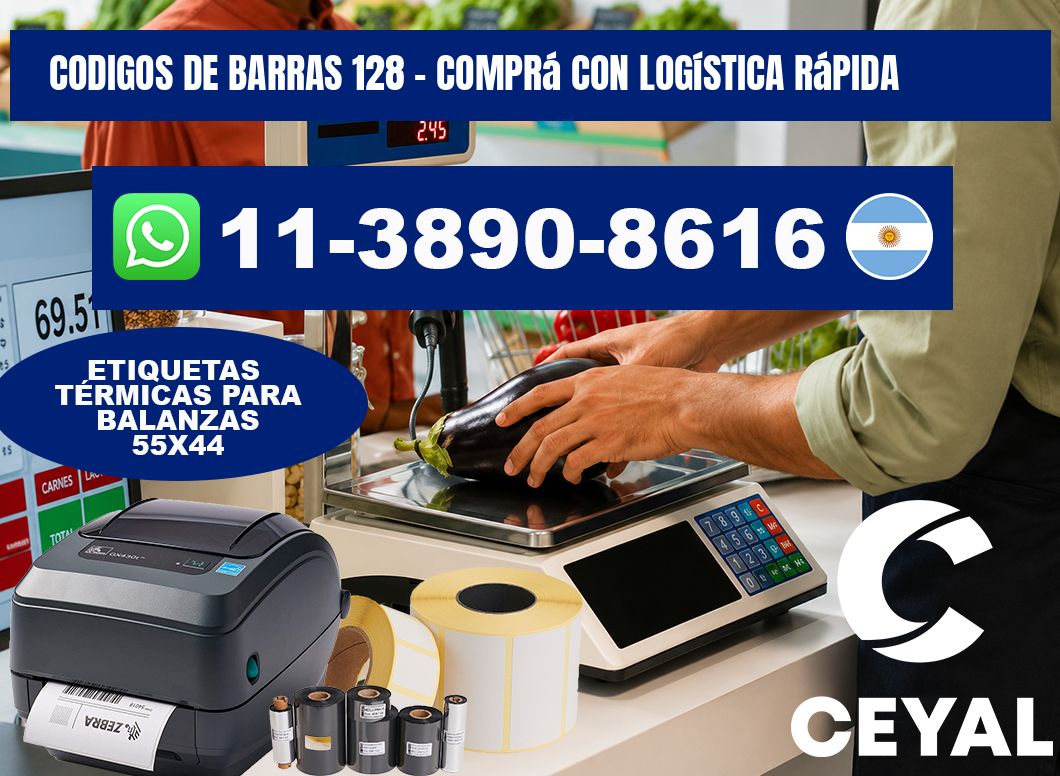 codigos de barras 128 - Comprá con logística rápida