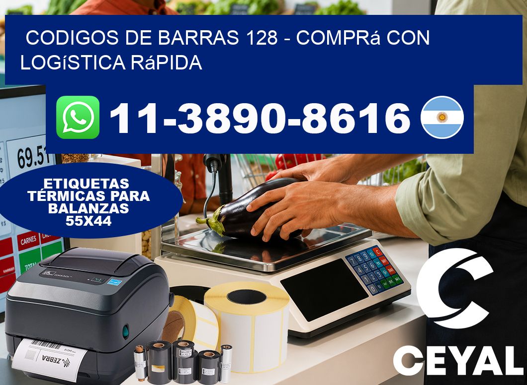 codigos de barras 128 - Comprá con logística rápida