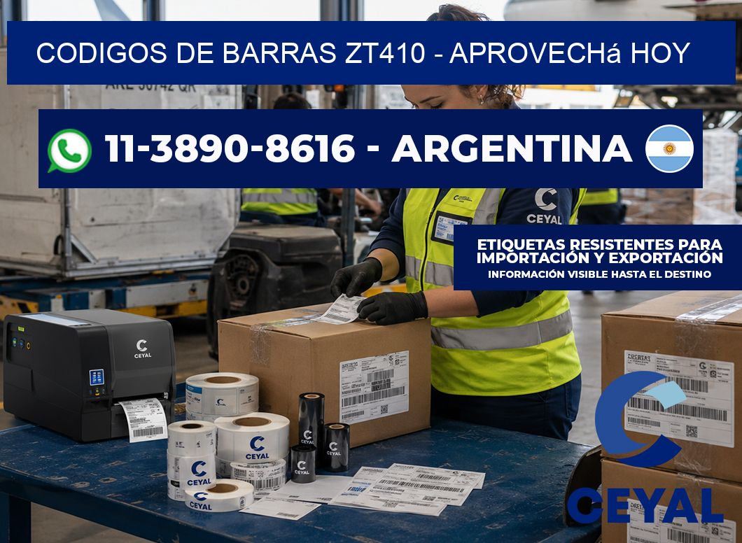 codigos de barras zt410 - Aprovechá hoy