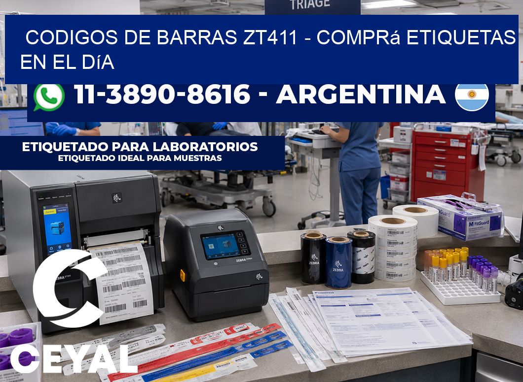 codigos de barras zt411 - Comprá etiquetas en el día