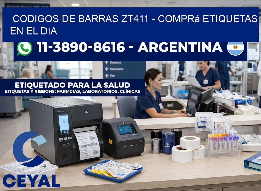 codigos de barras zt411 – Comprá etiquetas en el día