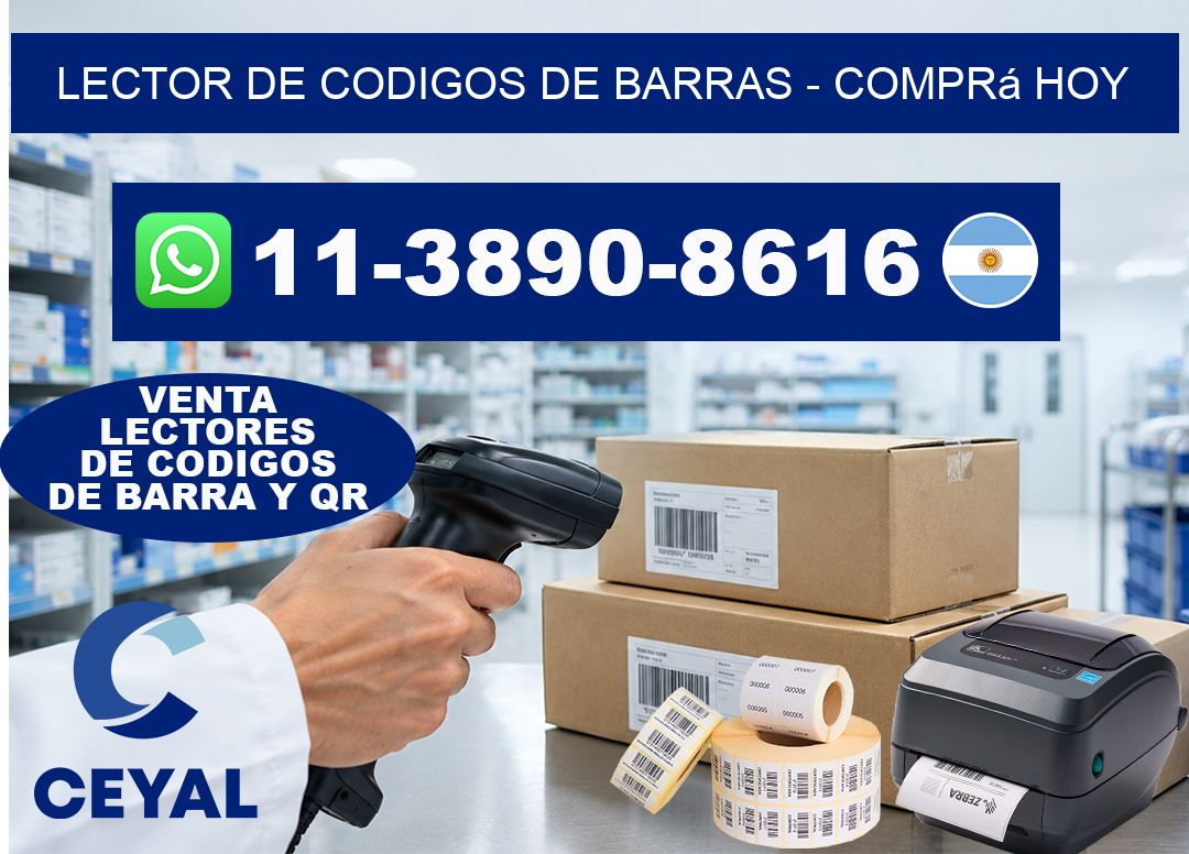 lector de codigos de barras - Comprá hoy