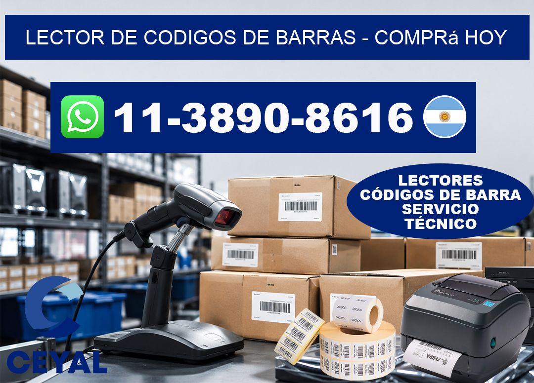 lector de codigos de barras - Comprá hoy