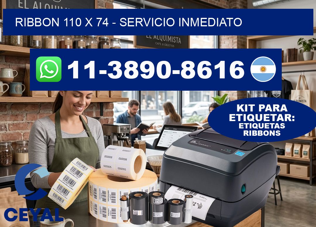 ribbon 110 x 74 - Servicio inmediato