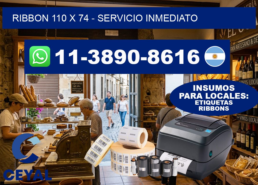 ribbon 110 x 74 - Servicio inmediato