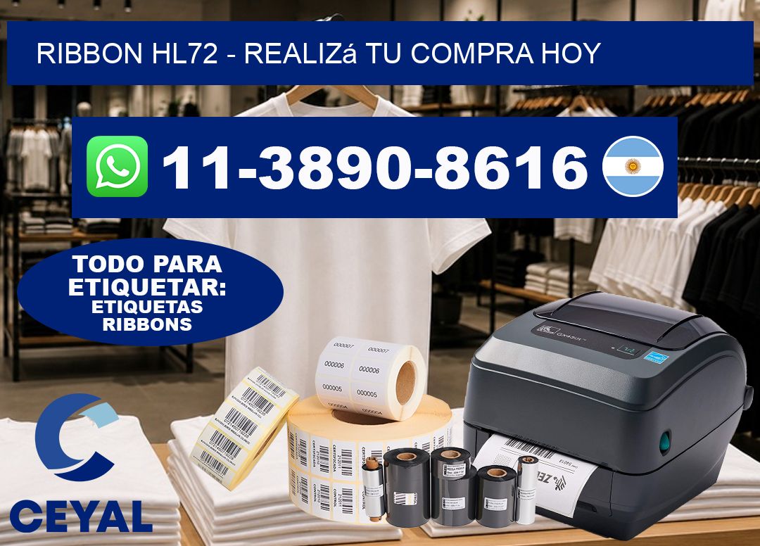 ribbon hl72 – Realizá tu compra hoy