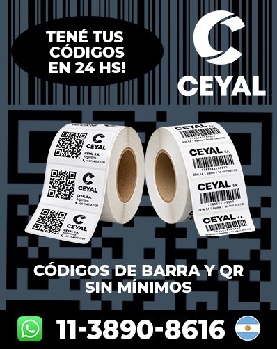 Códigos de barras Impresos - No dejes pasar tu compra