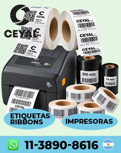 Etiquetas textiles autoadhesivas ZONA NORTE
