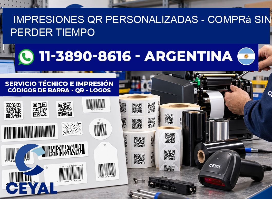 Impresiones QR Personalizadas - Comprá sin perder tiempo