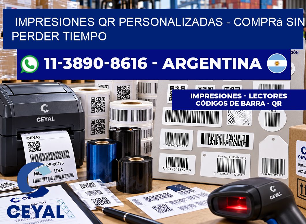 Impresiones QR Personalizadas - Comprá sin perder tiempo