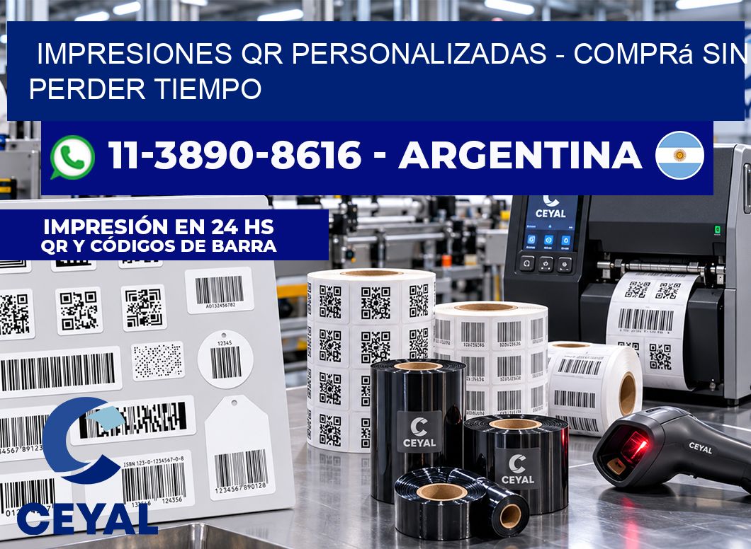Impresiones QR Personalizadas - Comprá sin perder tiempo