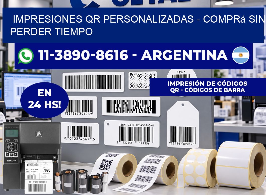 Impresiones QR Personalizadas – Comprá sin perder tiempo