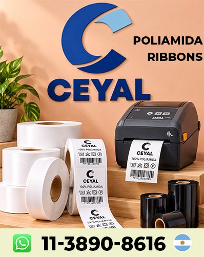 ROLLOS TERMICOS PARA ZEBRA - Pedí según tu necesidad