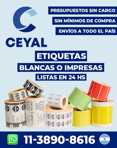 etiquetas térmicas 50x25 - Contactanos y comprá